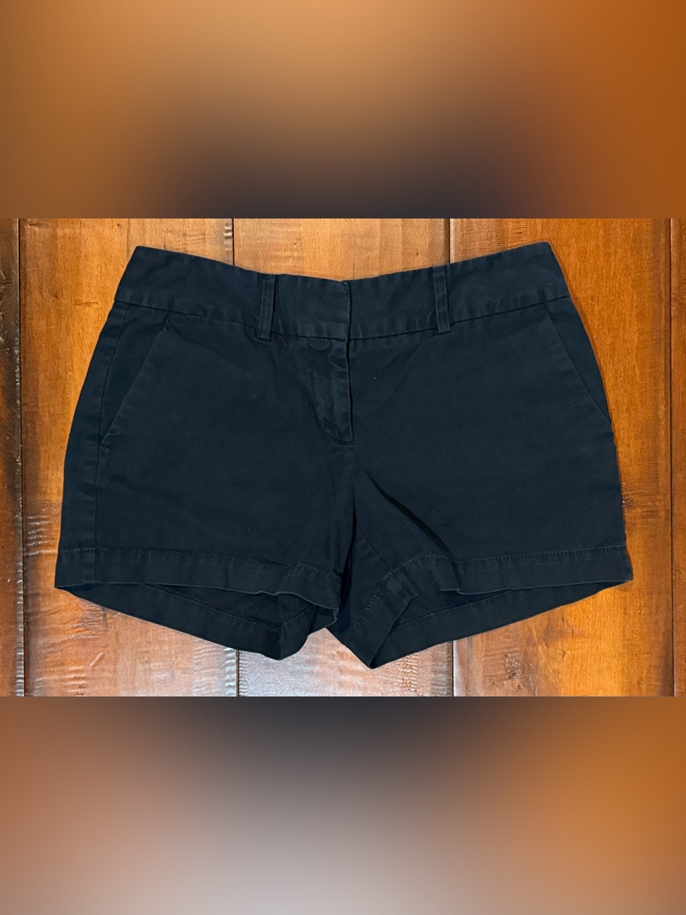 LOFT Black Tailored Shorts